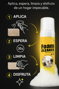 Espuma Mágica 2x1 – Limpieza Total sin Esfuerzo - Total 400 mL