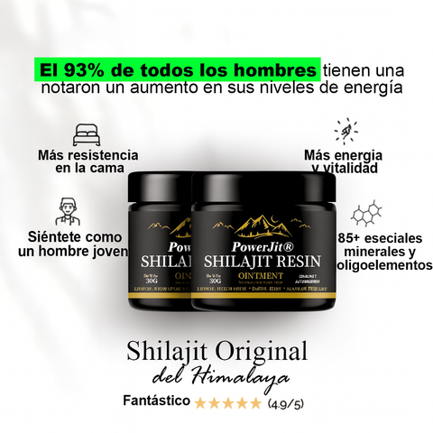 PAGUE 1 LLEVE 2 Shilajit Himalaya Original – Energía y Vitalidad Masculina | Combo X2 +3 REGALOS